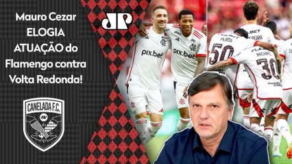 "ATUAÇÃO MUITO BOA! Foi UM NEGÓCIO IMPRESSIONANTE como o..." Mauro Cezar ELOGIA Flamengo!