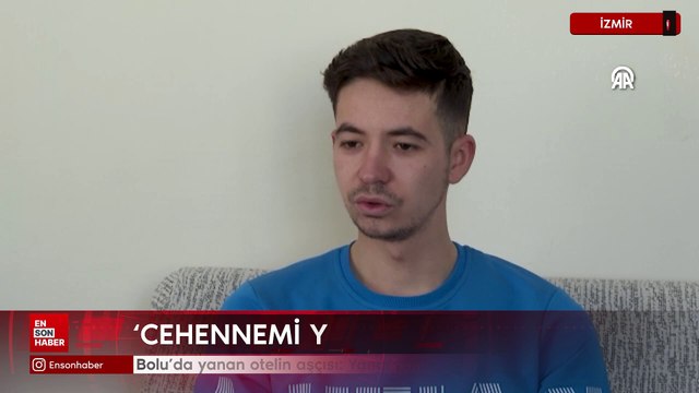 Bolu'da yanan otelin aşçısı: Yangın merdivenlerinin kapısı tahtaydı