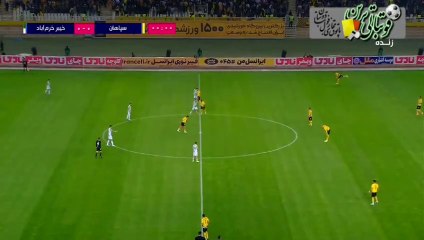 خلاصه بازی سپاهان و خیبرخرم‌آباد
