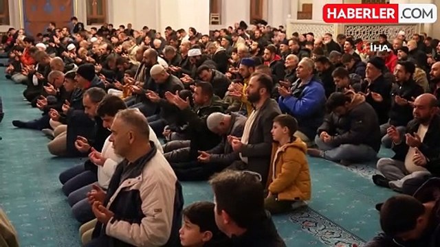 Kırıkkale'de Miraç Kandili Dualarla İdrak Edildi