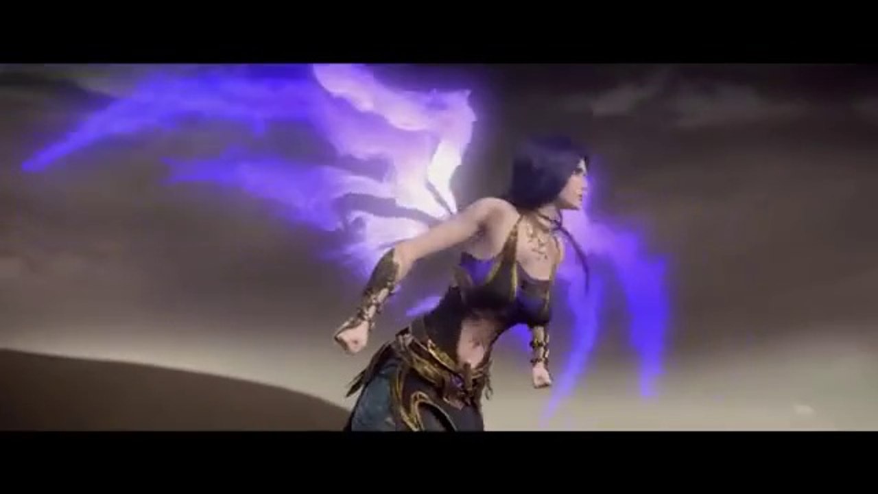 Xiao_Yan_learned_that_Medusa_in_danger,_the_speed_of_light_back,_anger_value_full,_1V3_violent_figh(360p)