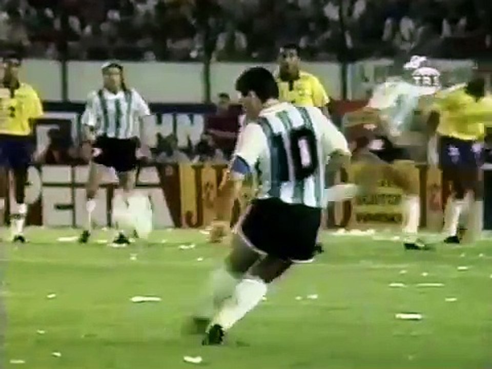 1993 Friendly | Argentina vs Brazil Full Game (Maradona, Batistuta, Simeone, Cafu, Dunga, Bebeto)