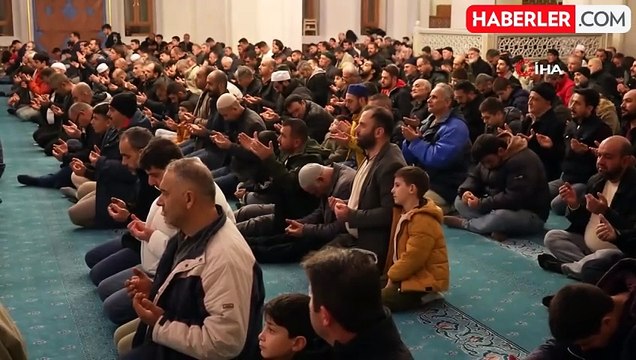 Kırıkkale'de Miraç Kandili Dualarla İdrak Edildi