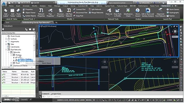how to Understanding structures in civil 3d #Autodesk #civil3d