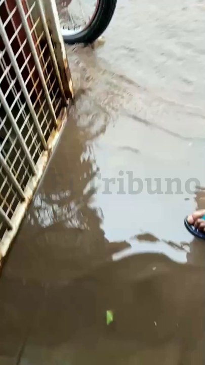 Fuerte temporal en Metán