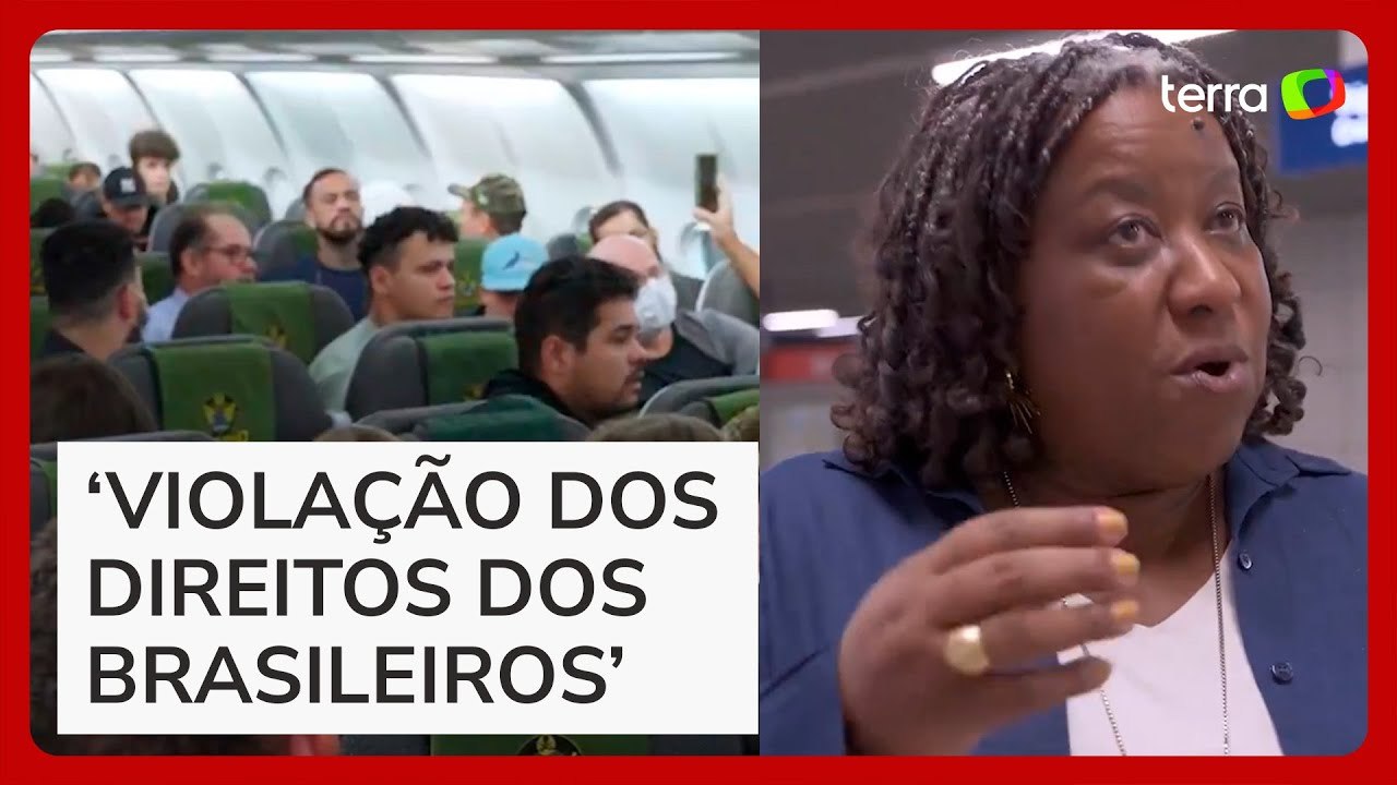 ‘A gente não pode suportar a violação dos direitos humanos’, diz ministra sobre deportados dos EUA