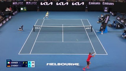 Open d'Australie - Sinner conserve son titre après une finale parfaitement maîtrisée