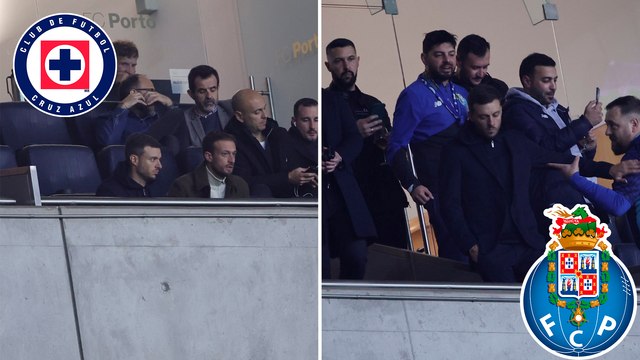 Martín Anselmi presente en el Estadio do Dragao para apoyar al Porto en medio de la demanda con Cruz Azul