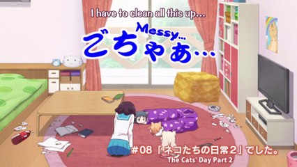 Nyanko Days Episode 08 - The Cats' Day Part 2