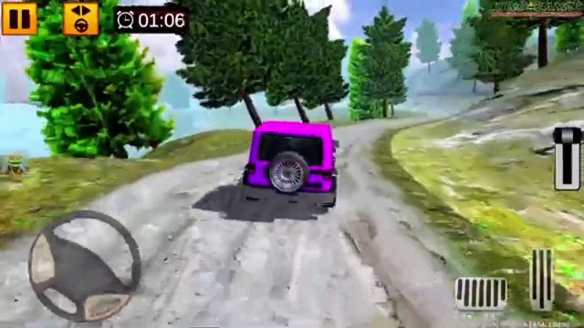Mountain car driving simulator gameplay 4x4 offroad driving