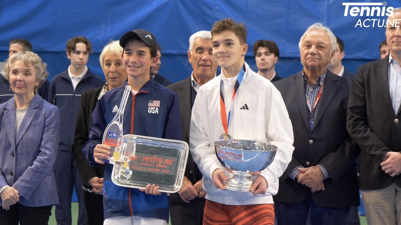 Tennis - Les Petits As 2025 - Le Français Mario Vukovic, 13 ans, titré à Tarbes !