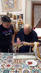 taglio del prosciutto