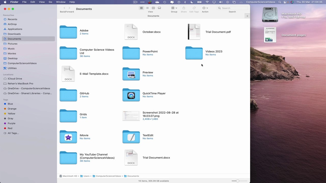 How to DELETE a Folder in The Finder Application On a Mac / Desktop Computer - Basic Tutorial | New