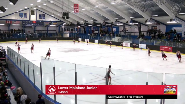 Junior Synchro Free Program - 2025 Mountain Regional Synchronized Skating Championships