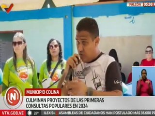 Falcón I Voceros del mcpio. Colina ofrecieron balance de proyectos culminados en circuitos comunales