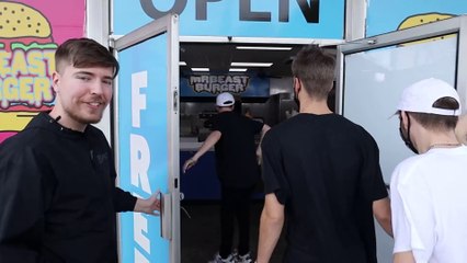 I Opened A Restaurant That Pay's You To Eat At It | Mr Beast |