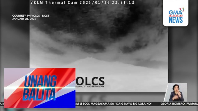 NDRRMC – Pagbuga ng abo ng Bulkang Kanlaon kaninang madaling araw, posibleng magdulot ng ashfall | Unang Balita