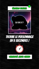 Trouve le personnage en 5secondes ! Version jeux video !