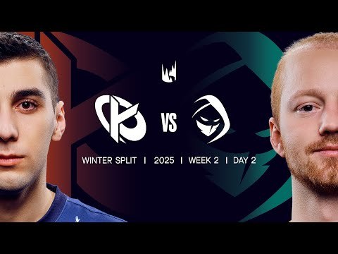 KC v RGE | 2025 LEC Winter | Week 2 Day 2 | Karmine Corp vs. Rogue