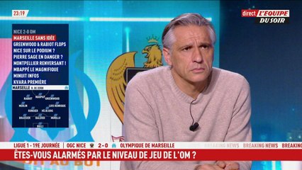 Faut-il être alarmé par le niveau de jeu de l'OM ? - L'Équipe du Soir - extrait
