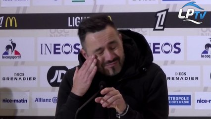 De Zerbi : "On a mal joué du début à la fin"