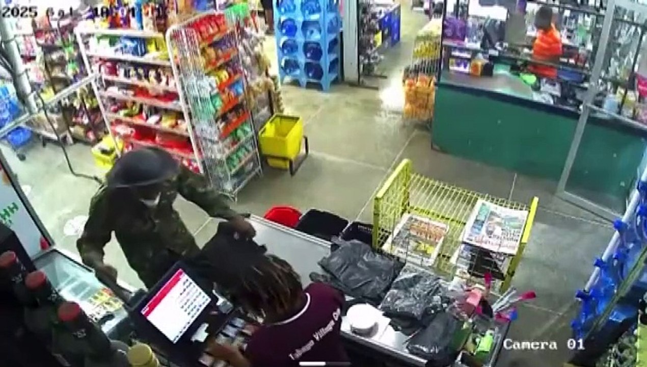 SOLDIER QUESTIONED FOLLOWING TOBAGO ROBBERY