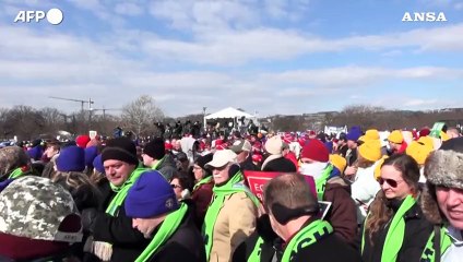 Usa, in migliaia a Washington partecipano alla "Marcia per la vita"