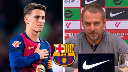 Barcelona: Hansi Flick revela hermoso gesto de Gavi con un compañero de equipo en la victoria sobre Valencia