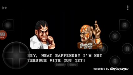 Street Fighter II Turbo: Hyper Fighting Balrog vs Dhalsim luta completa
