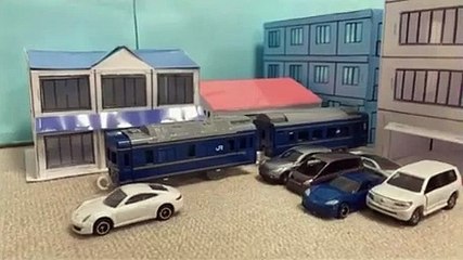 TOMICA toy car stop motion video No9