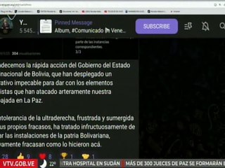 Gobierno boliviano despliega operativo contra fascistas que atacaron embajada venezolana en La Paz