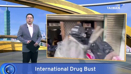 Taiwan, South Korea, Thailand Bust Cross-Border Drug Smuggling Case
