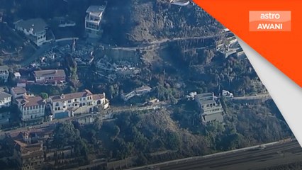 Selepas kebakaran, California kini diancam banjir, tanah runtuh