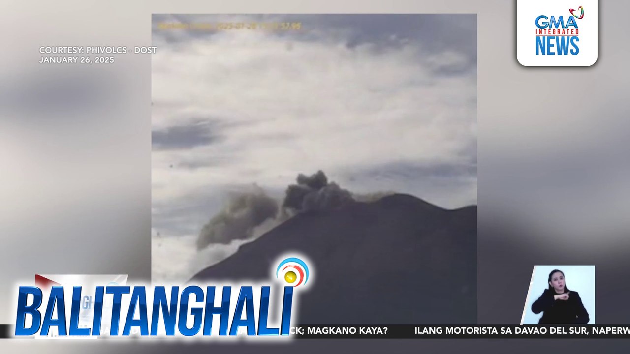 NDRRMC - Pagbuga ng abo ng Bulkang Kanlaon kaninang madaling araw, posibleng magdulot ng ashfall | Balitanghali