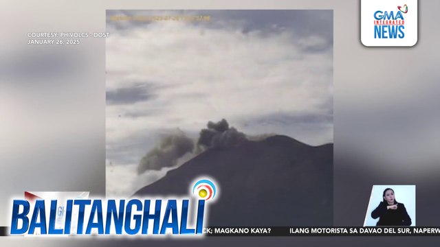 NDRRMC - Pagbuga ng abo ng Bulkang Kanlaon kaninang madaling araw, posibleng magdulot ng ashfall | Balitanghali