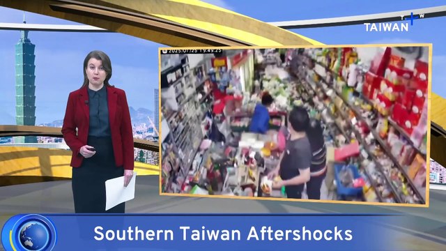 Southern Taiwan Rocked by Aftershocks Following Tainan Quake