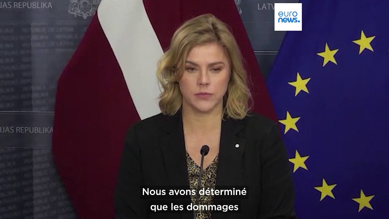 Un nouveau câble sous-marin reliant la Suède à la Lettonie endommagé en mer Baltique