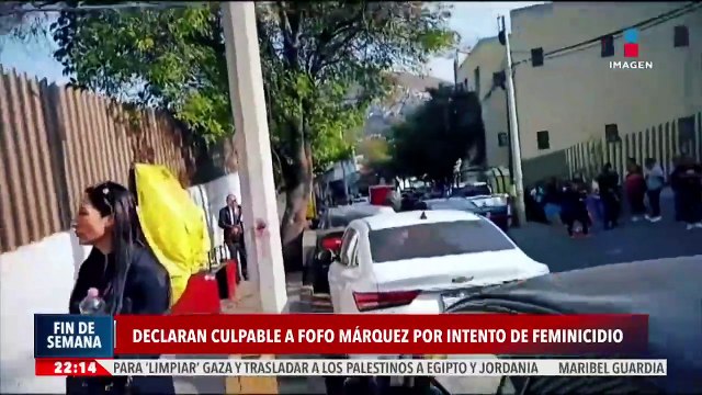 Declaran culpable a Fofo Márquez por el delito de feminicidio en grado de tentativa