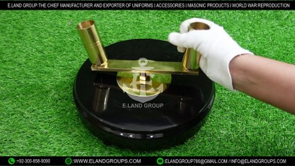 Black Three Pole Ceremonial Flagpole Bases, Three Pole Ceremonial Flagpole, Ceremonial Flagpole Base