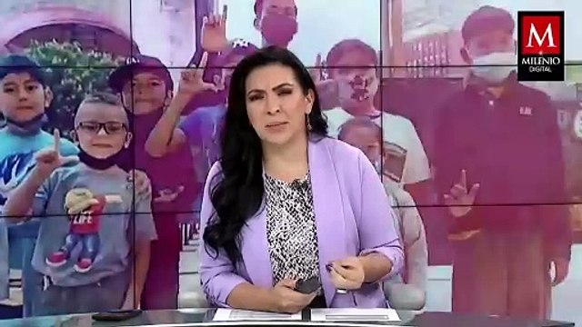 Marchan en Culiacán para exigir justicia por Alexander y Gael