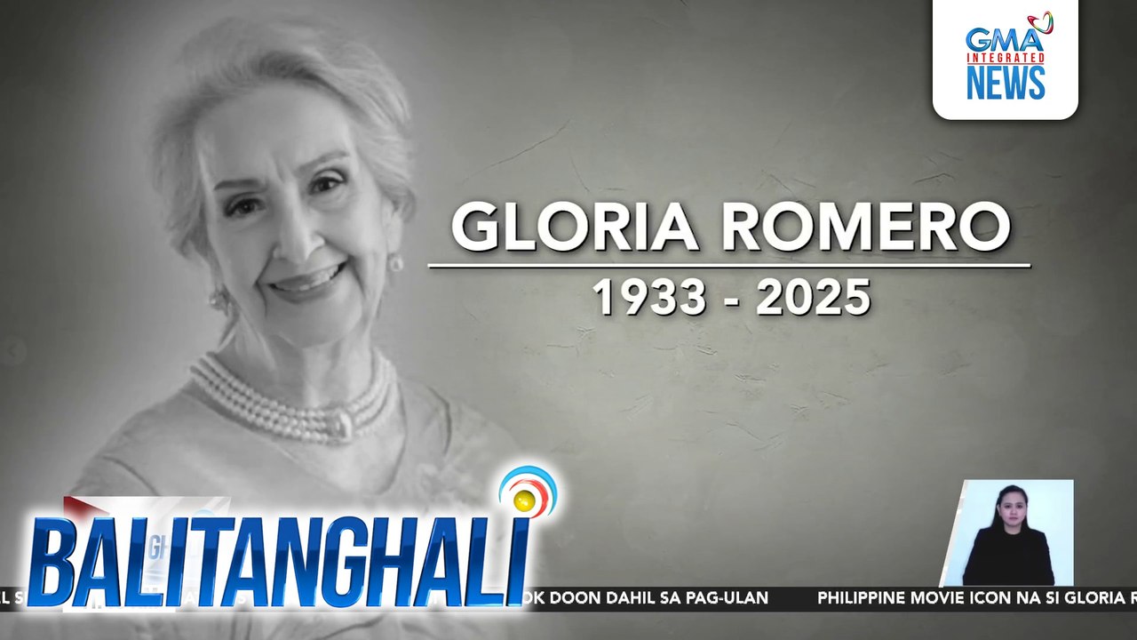 Philippine movie icon Gloria Romero, ginampanan ang ilang natatanging karakter sa iba't ibang Kapuso projects | Balitanghali