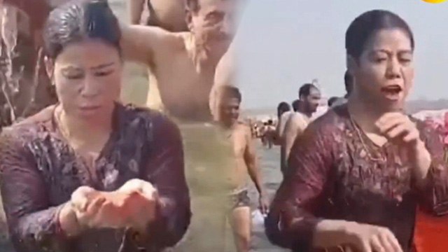 Maha Kumbh 2025: Boxer MC Mary Kom Takes Holy Dip In Sangam, Says I'm Christian But..'| Boldsky