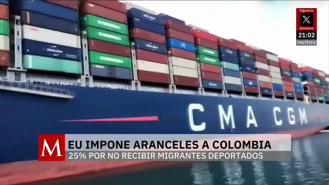 Trump y Gustavo Petro se desafían con aranceles del 25% por no recibir migrantes deportados