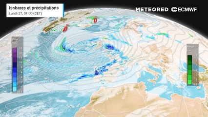 Fortes pluies attendues dans le nord-ouest de la France !