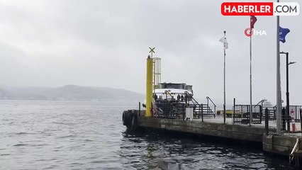 İstanbul Boğazı'nda Görüş Mesafesi Düştü, Sis Etkili Oluyor