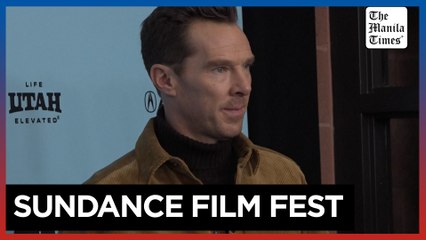 Benedict Cumberbatch at Sundance for a film about grief and fatherhood