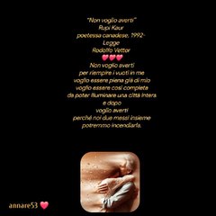 “Non voglio averti”  Rupi Kaur poetessa canadese, 1992- Legge