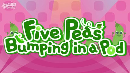 Five Peas Bumping in a Pod - Five Peas in a Pod -  Fairy Tale Songs For Kids by English Singsing