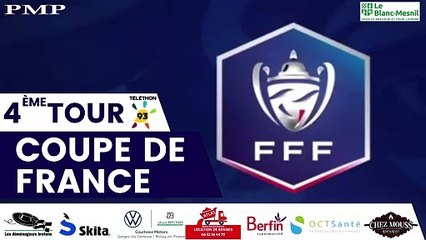 LE TELETHON S'INVITE AU BLANC MESNIL POUR LE 4ème TOUR DE COUPE DE FRANCE