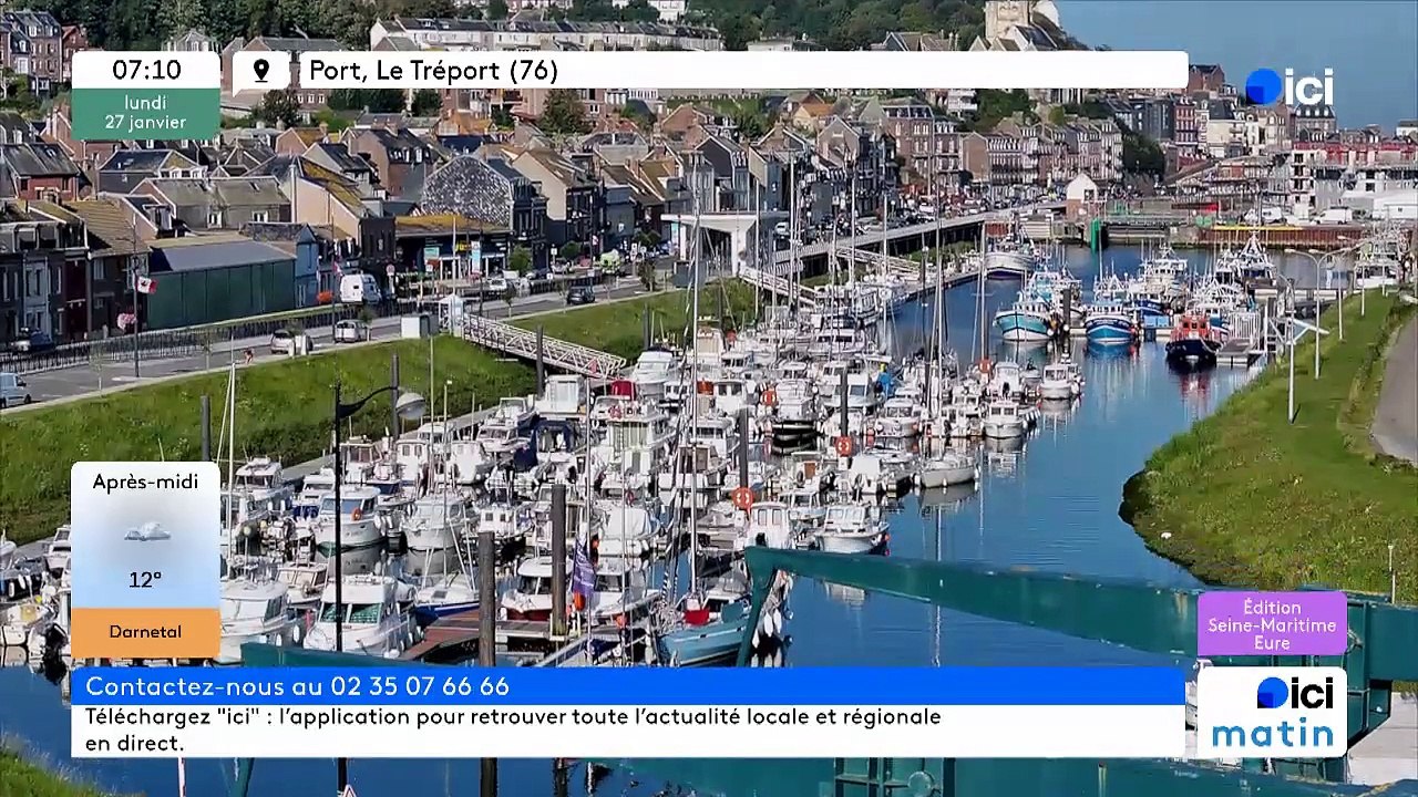 27/01/2025 - ici matin par ici Normandie (Seine-Maritime - Eure) en vidéo